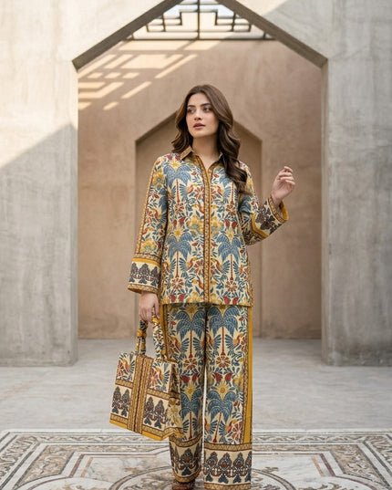 Vibrant Ethnic Printed Coord Set