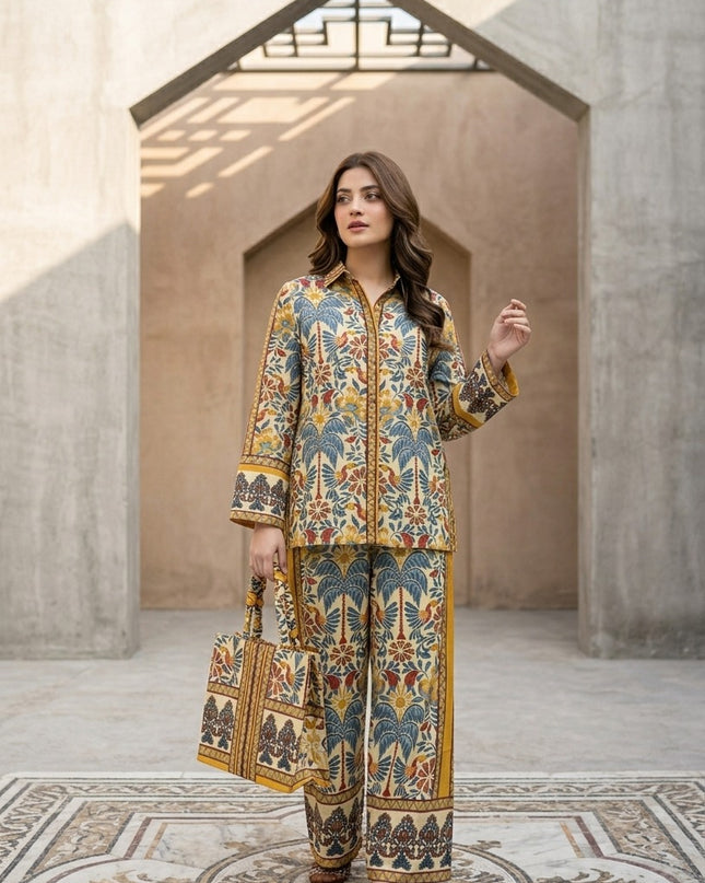 Vibrant Ethnic Printed Coord Set