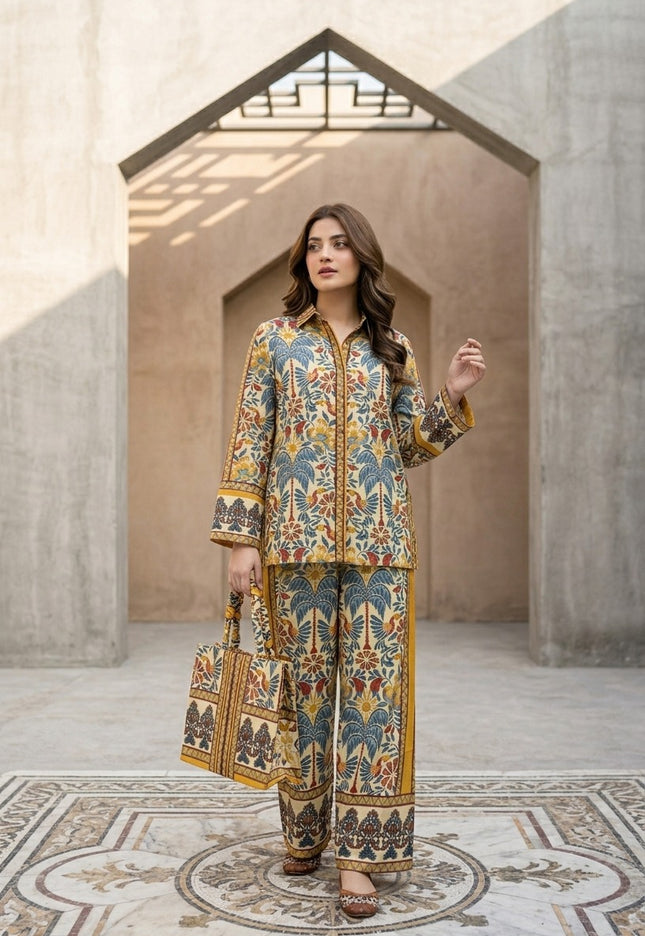 Vibrant Ethnic Printed Coord Set