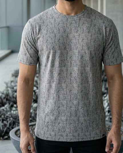 Self-Printed Air Mesh Cotton Polyester Men